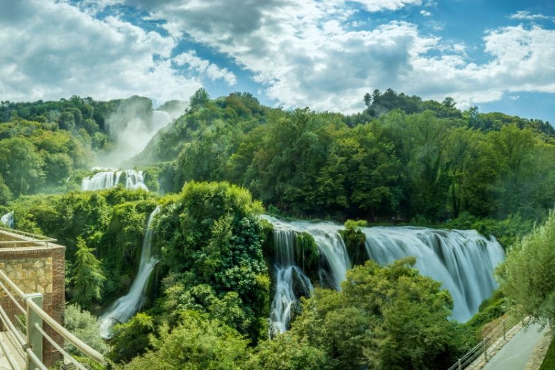 De Cascata delle Marmore in Italië